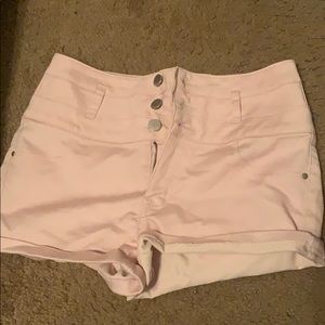 pink shorts